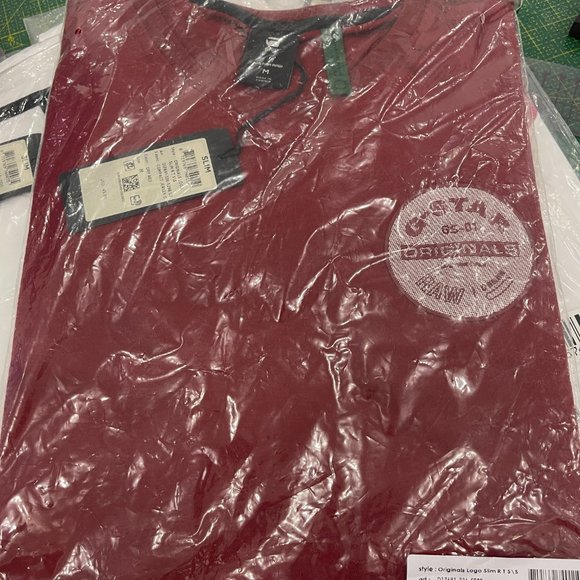 DRY RED ORIGINALS LOGO SLIM T-SHIRT - Picture 7 of 9